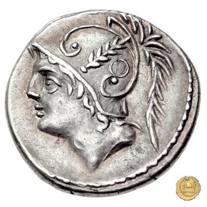 319/1 - denario Q. Minucius M.f. Thermus 103 BC (Roma)