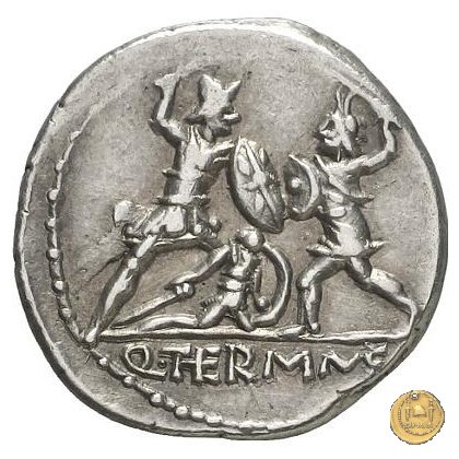 319/1 - denario Q. Minucius M.f. Thermus 103 BC (Roma)