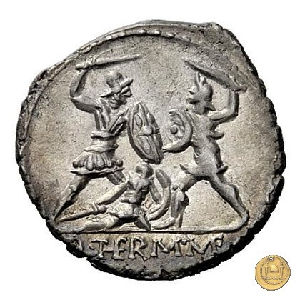 319/1 - denario Q. Minucius M.f. Thermus 103 BC (Roma)