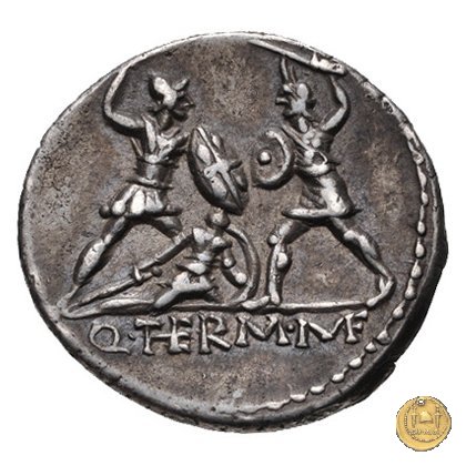 319/1 - denario Q. Minucius M.f. Thermus 103 BC (Roma)