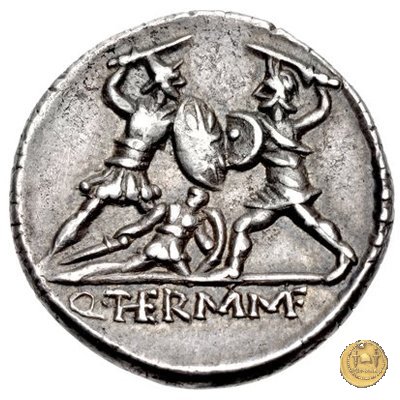 319/1 - denario Q. Minucius M.f. Thermus 103 BC (Roma)