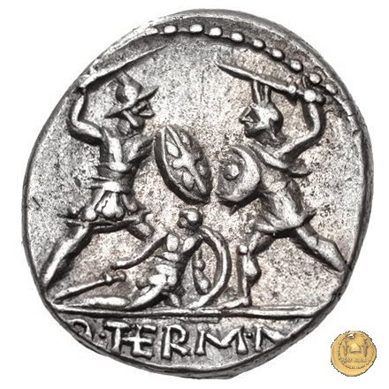 319/1 - denario Q. Minucius M.f. Thermus 103 BC (Roma)