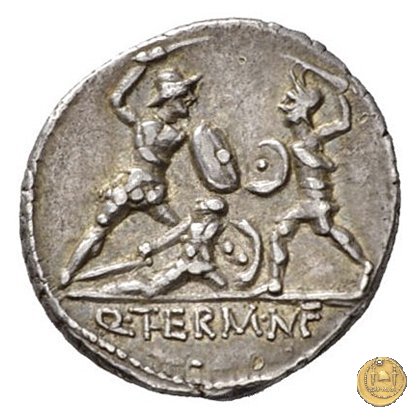 319/1 - denario Q. Minucius M.f. Thermus 103 BC (Roma)