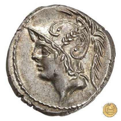 319/1 - denario Q. Minucius M.f. Thermus 103 BC (Roma)