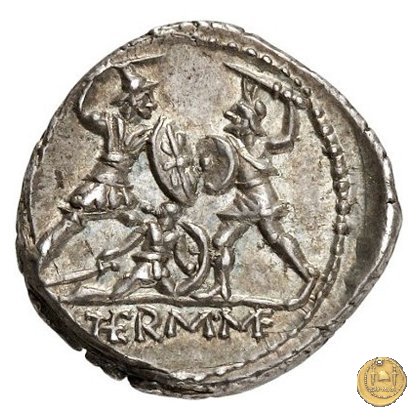 319/1 - denario Q. Minucius M.f. Thermus 103 BC (Roma)