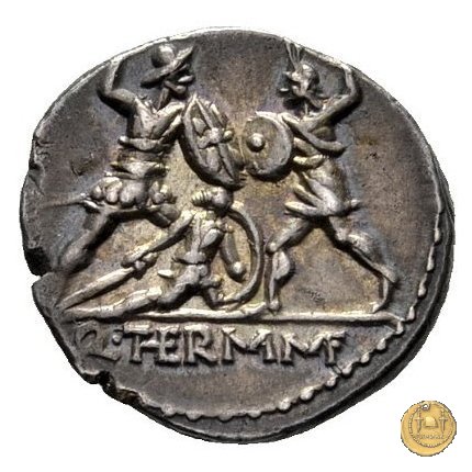 319/1 - denario Q. Minucius M.f. Thermus 103 BC (Roma)