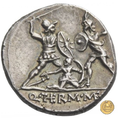 319/1 - denario Q. Minucius M.f. Thermus 103 BC (Roma)