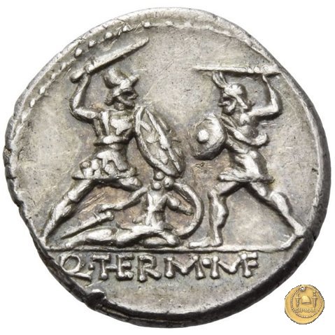 319/1 - denario Q. Minucius M.f. Thermus 103 BC (Roma)