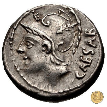 320/1 - denario L. Iulius L.f. Sex.n. Caesar 103 BC (Roma)