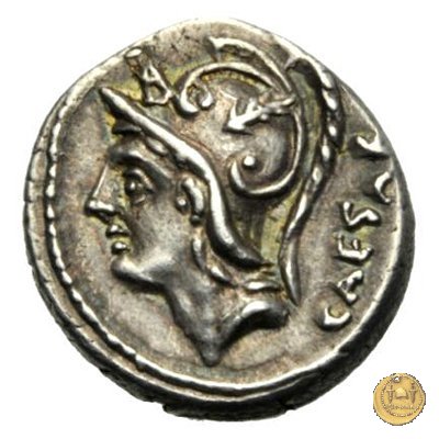 320/1 - denario L. Iulius L.f. Sex.n. Caesar 103 BC (Roma)