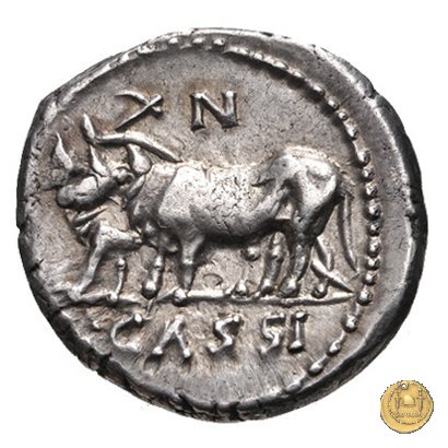 321/1 - denario L. Cassius Caecianus 102 BC (Roma)
