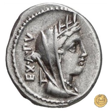 322/1 - denario C. Fabius C.f. Hadrianus 102 BC (Roma)