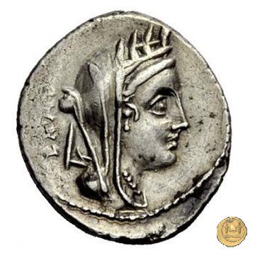 322/1 - denario C. Fabius C.f. Hadrianus 102 BC (Roma)