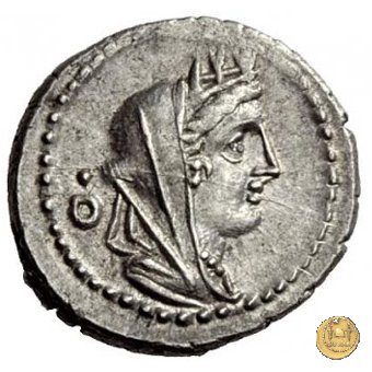 322/1 - denario C. Fabius C.f. Hadrianus 102 BC (Roma)