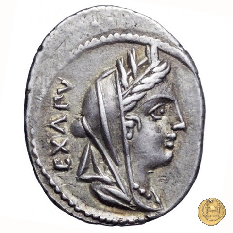 322/1 - denario C. Fabius C.f. Hadrianus 102 BC (Roma)