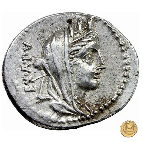 322/1 - denario C. Fabius C.f. Hadrianus 102 BC (Roma)