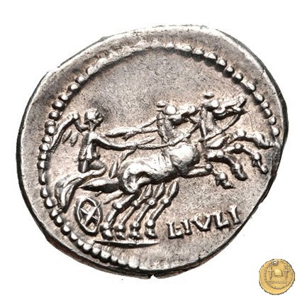 323/1 - denario L. Iulius 101 BC (Roma)