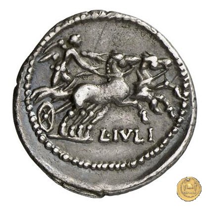 323/1 - denario L. Iulius 101 BC (Roma)