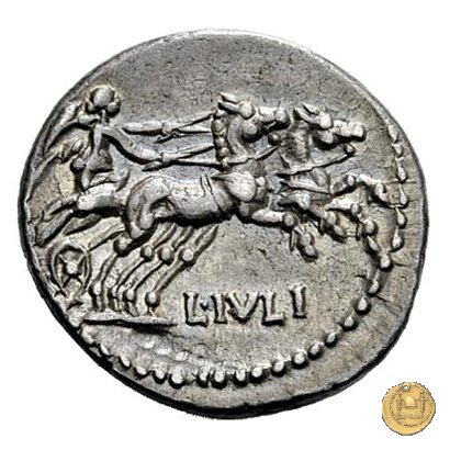 323/1 - denario L. Iulius 101 BC (Roma)