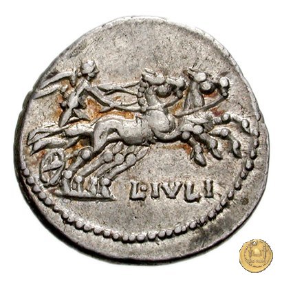 323/1 - denario L. Iulius 101 BC (Roma)