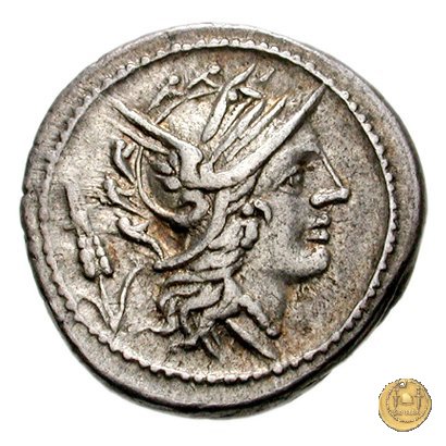 323/1 - denario L. Iulius 101 BC (Roma)