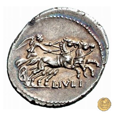 323/1 - denario L. Iulius 101 BC (Roma)