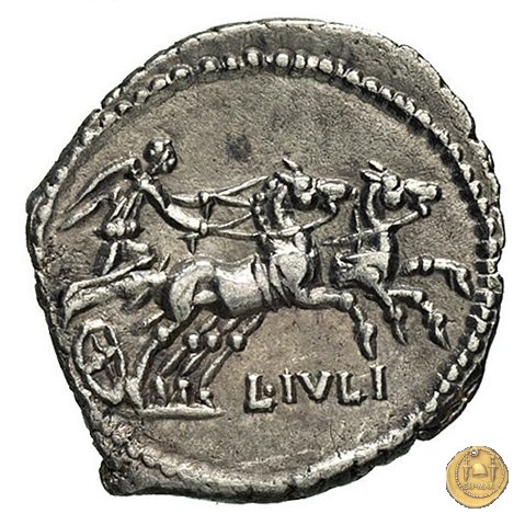 323/1 - denario L. Iulius 101 BC (Roma)