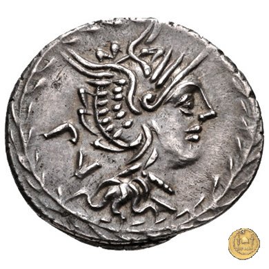 324/1 - denario M. Lucilius Rufus 101 BC (Roma)