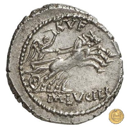 324/1 - denario M. Lucilius Rufus 101 BC (Roma)