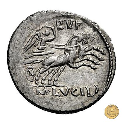 324/1 - denario M. Lucilius Rufus 101 BC (Roma)