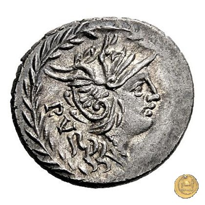 324/1 - denario M. Lucilius Rufus 101 BC (Roma)