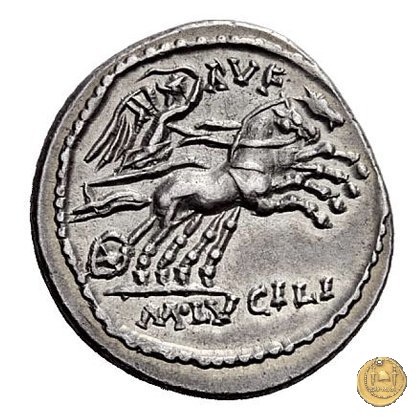 324/1 - denario M. Lucilius Rufus 101 BC (Roma)