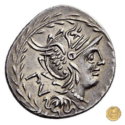 324/1 - denario M. Lucilius Rufus 101 BC (Roma)