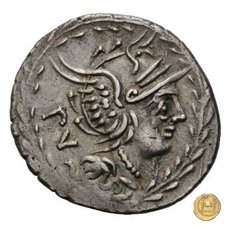 324/1 - denario M. Lucilius Rufus 101 BC (Roma)