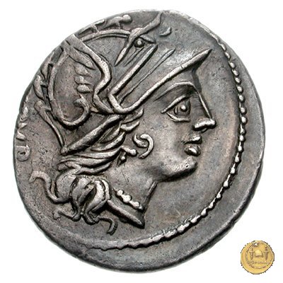 325/1 - denario L. Sentius C.f. 101 BC (Roma)