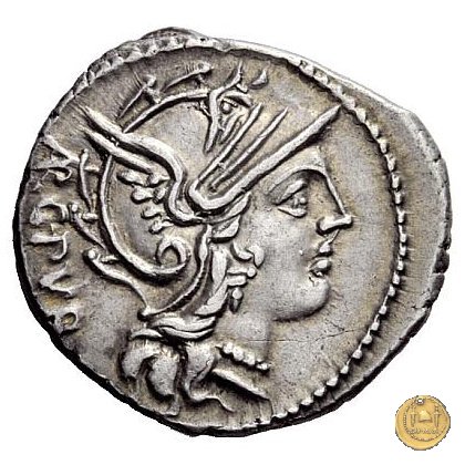 325/1 - denario L. Sentius C.f. 101 BC (Roma)