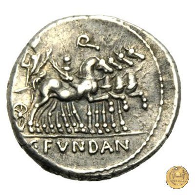 326/1 - denario C. Fundanius 101 BC (Roma)