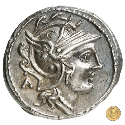 326/1 - denario C. Fundanius 101 BC (Roma)