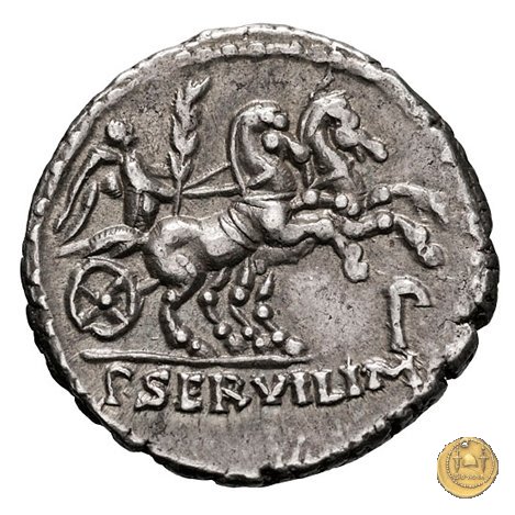 328/1 - denario P. Servilius M.f. Rullus 100 BC (Roma)