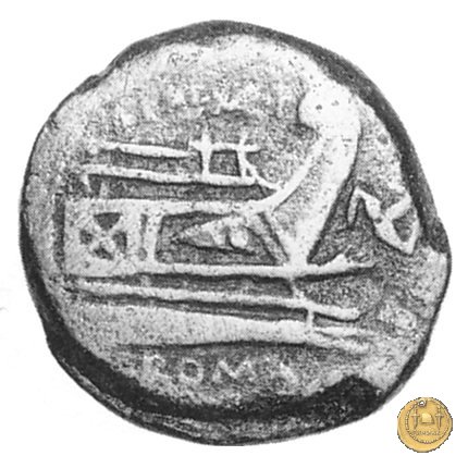 329/2 - asse P. Cornelius Lentulus Marcelli f. 100 BC (Roma)