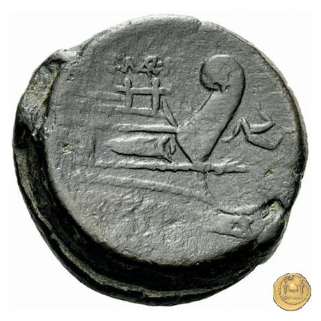 329/2 - asse P. Cornelius Lentulus Marcelli f. 100 BC (Roma)