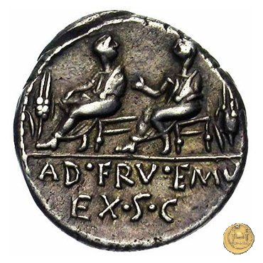 330/1 - denario L. Calpurnius Piso / Q. Servilius 100 BC (Roma)
