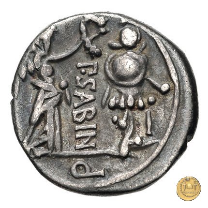 331/1 - quinario P. Vettius Sabinus 99 BC (Roma)