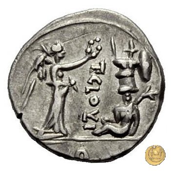 332/1 - quinario T. Cloelius (Cloulius) filius 98 BC (Roma)