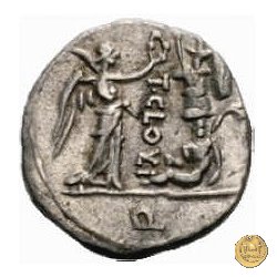 332/1 - quinario T. Cloelius (Cloulius) filius 98 BC (Roma)