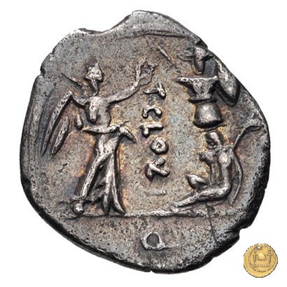 332/1 - quinario T. Cloelius (Cloulius) filius 98 BC (Roma)