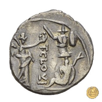 332/1 - quinario T. Cloelius (Cloulius) filius 98 BC (Roma)