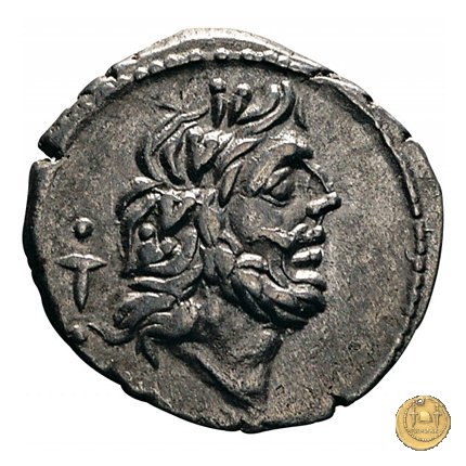 332/1 - quinario T. Cloelius (Cloulius) filius 98 BC (Roma)