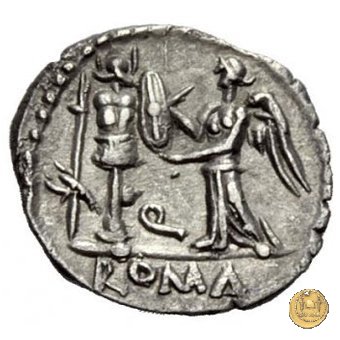 333/1 - quinario C. Egnatuleius C.f. 97 BC (Roma)