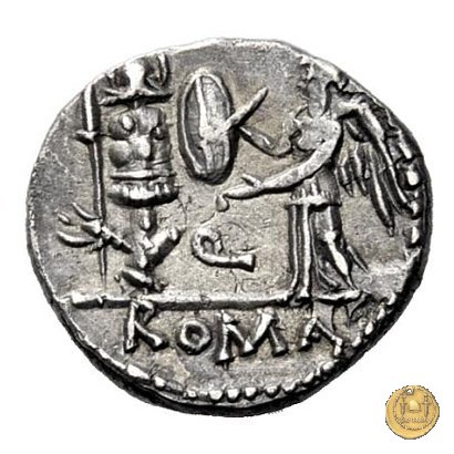 333/1 - quinario C. Egnatuleius C.f. 97 BC (Roma)